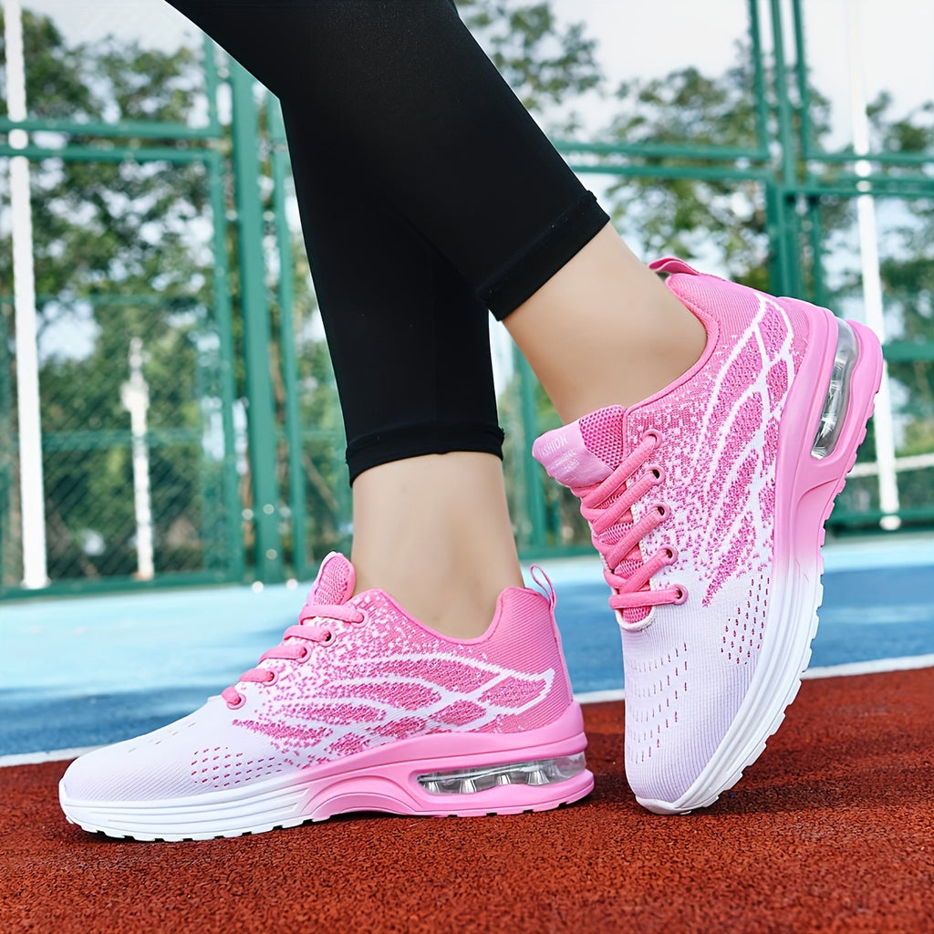 Pink and White Fancy Sneakers