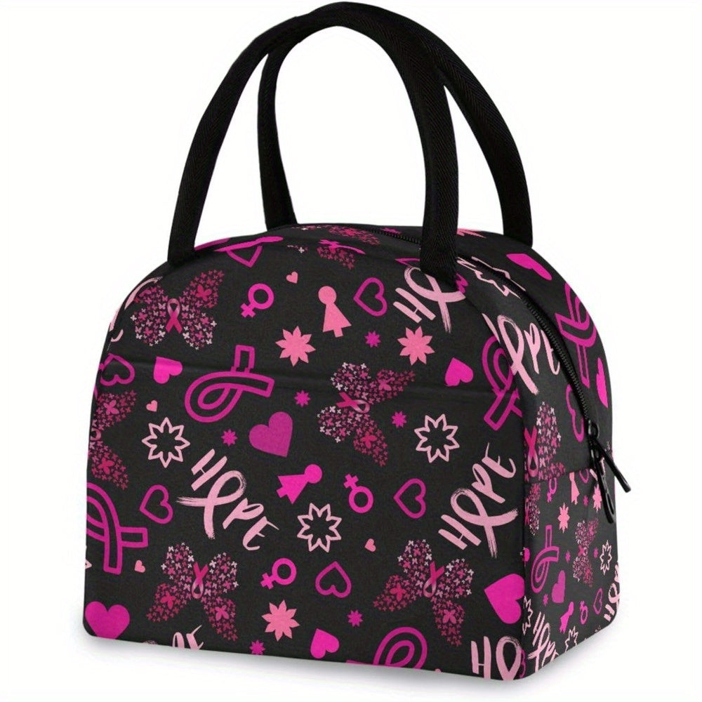 Breast Cancer Awareness Thermal Lunch Bag