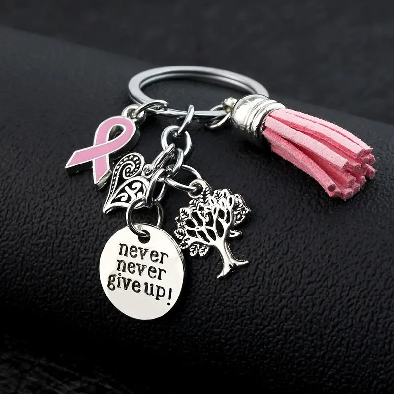 Breast Cancer Awareness Key Chain