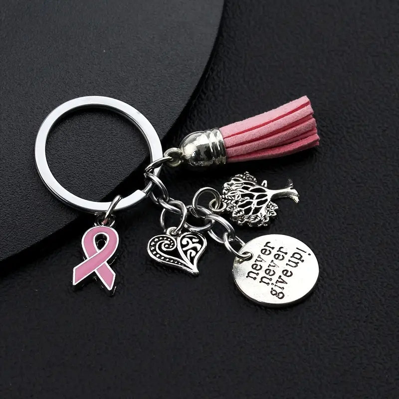 Breast Cancer Awareness Key Chain