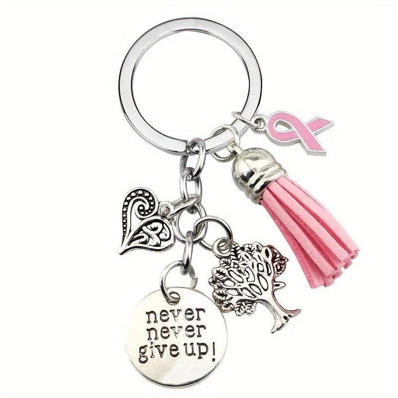Breast Cancer Awareness Key Chain