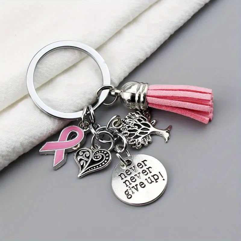 Breast Cancer Awareness Key Chain