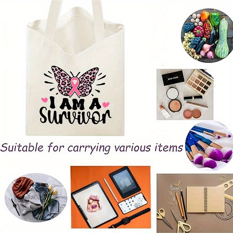 Survivor Canvas Tote Bag