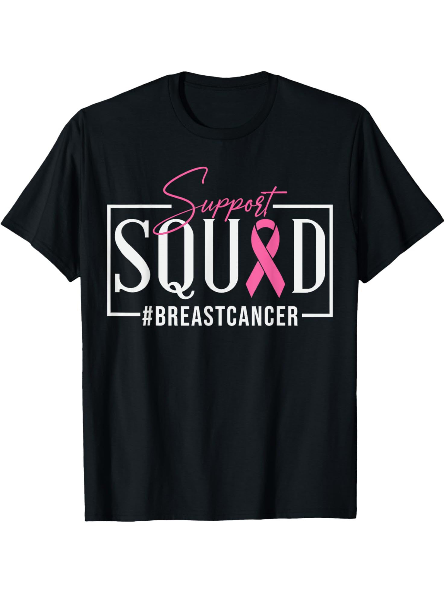 Support Squad Unisex T-Shirt Black