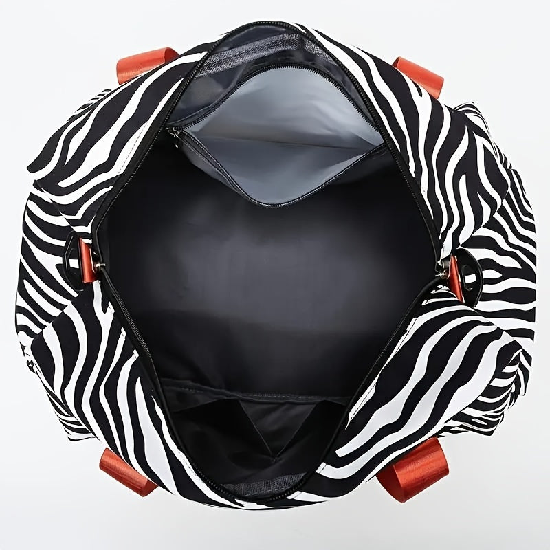 Animal Print Large Travel Bag