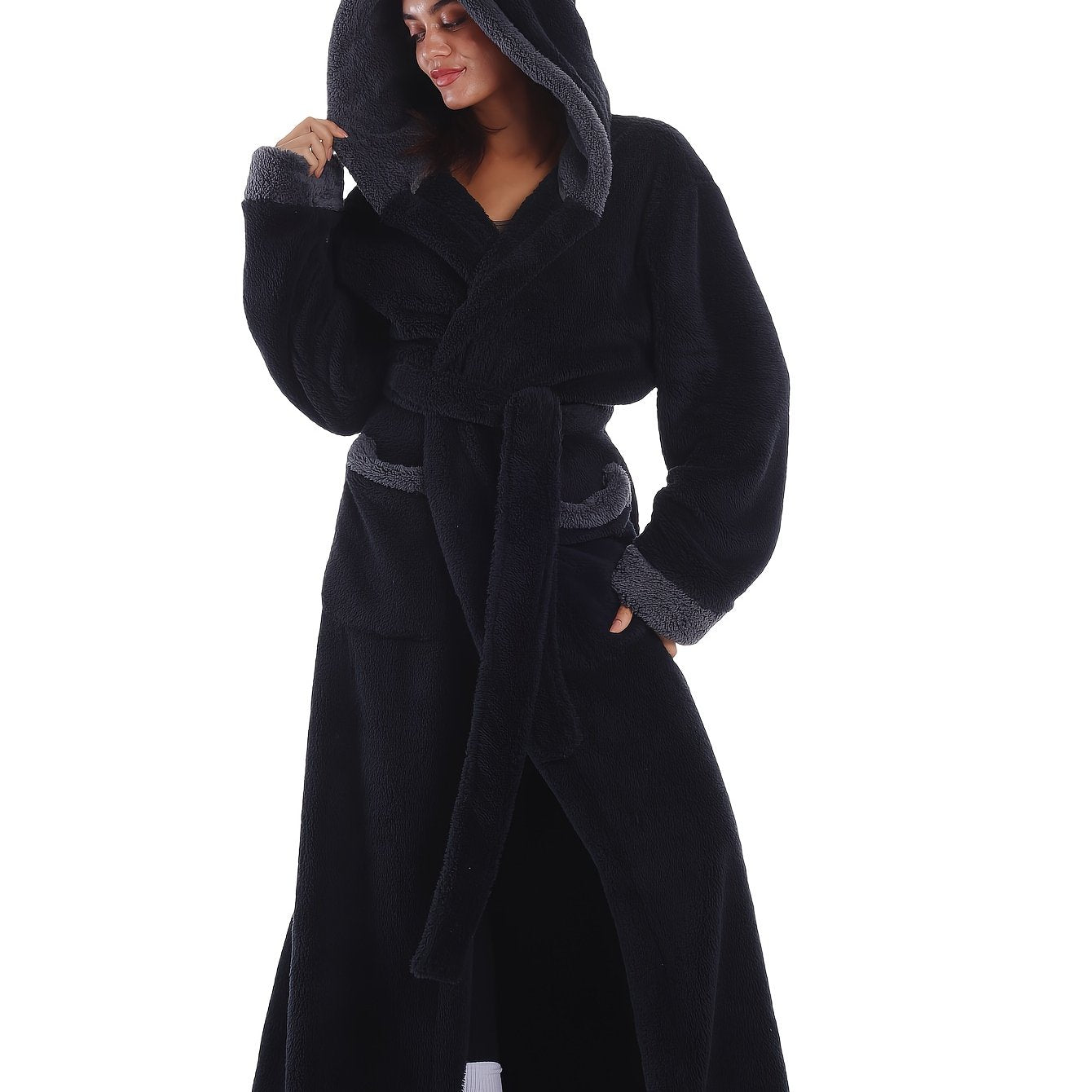 Snuggly Fleece Robe