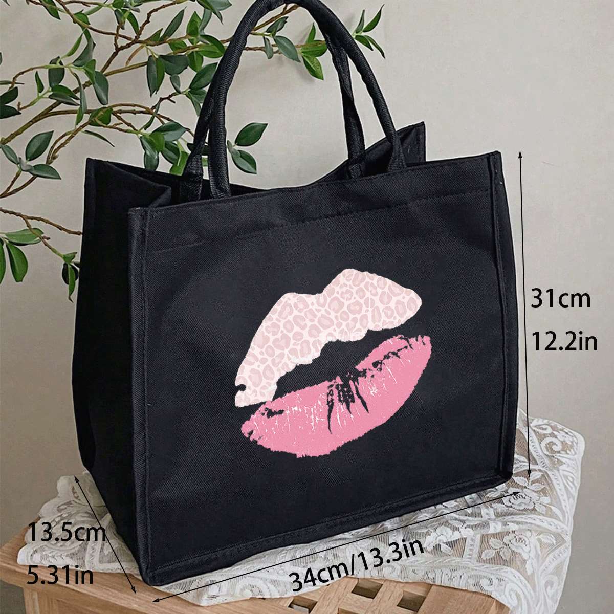 Hot Lips Tote Bag
