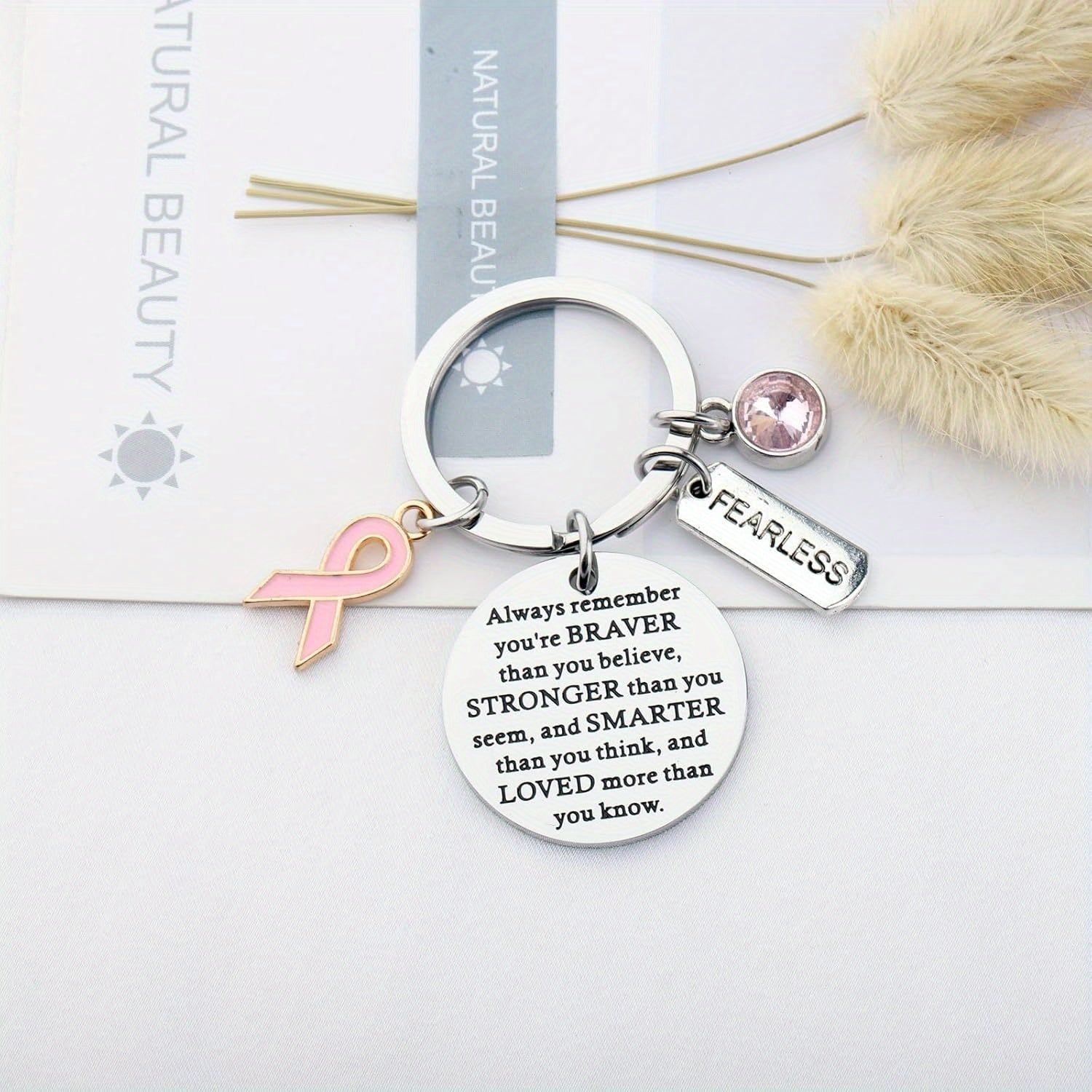 Charm-ing Inspirational Keychain