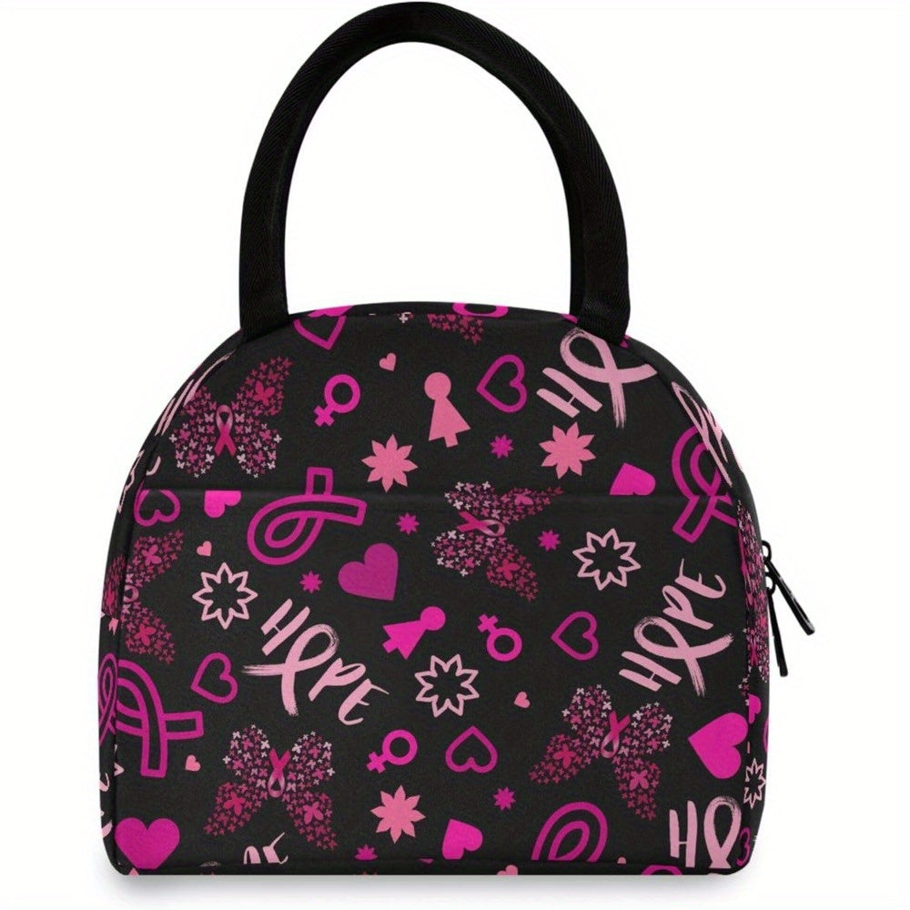 Breast Cancer Awareness Thermal Lunch Bag