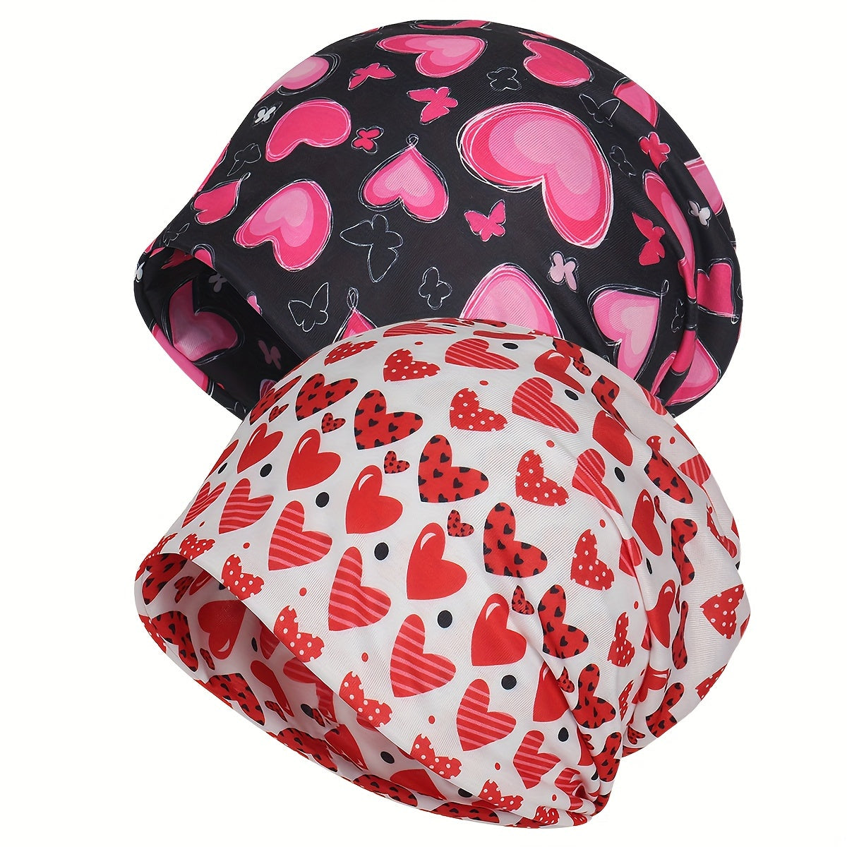 2pcs Breast Cancer Awareness Beanies