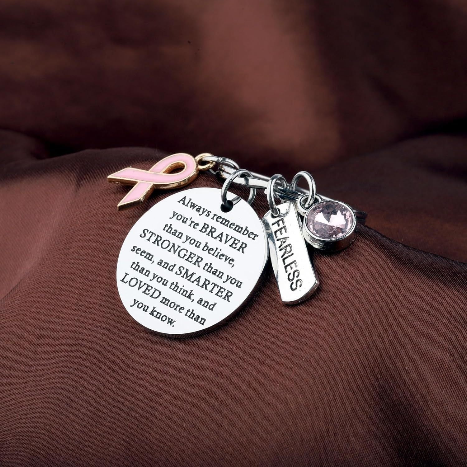 Charm-ing Inspirational Keychain