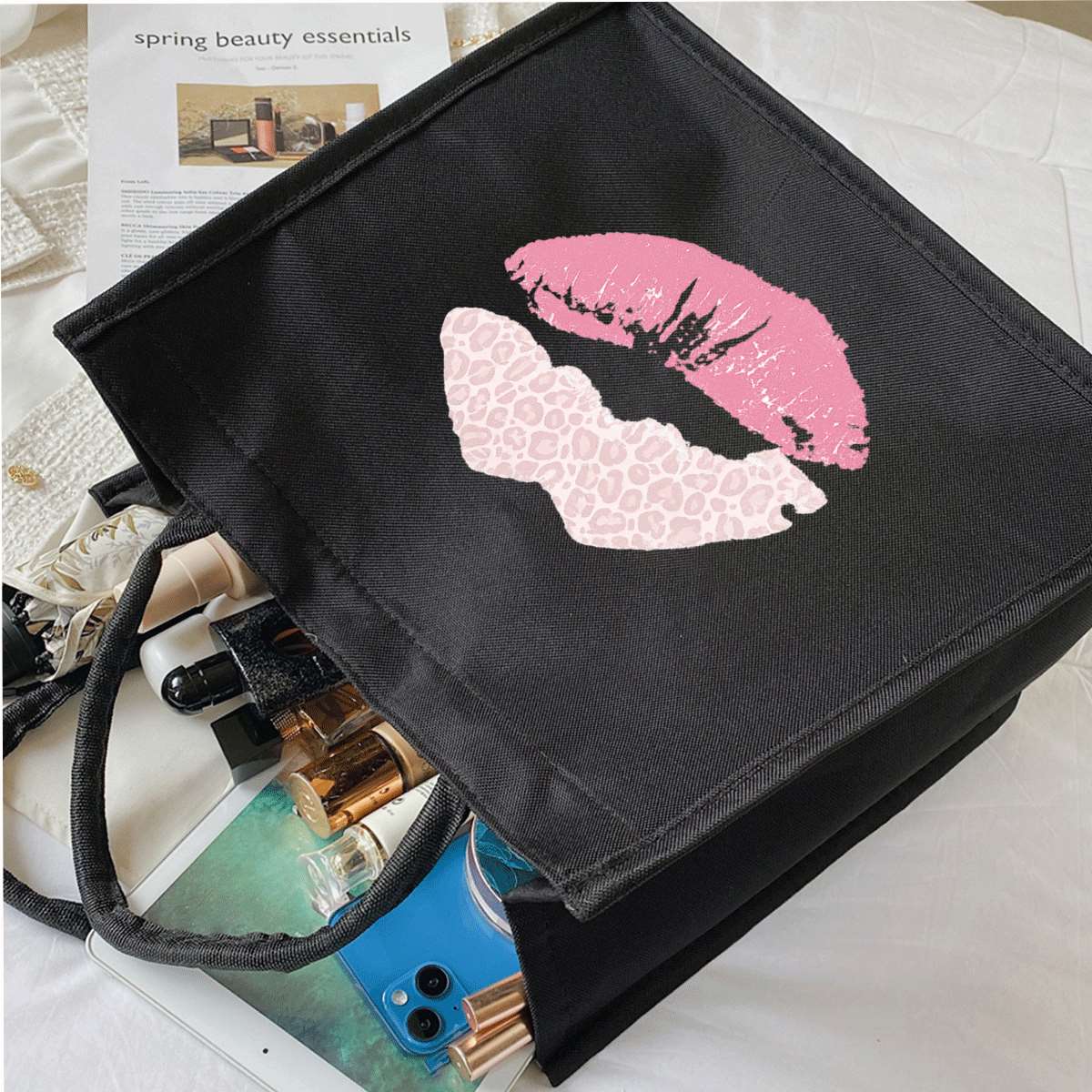 Hot Lips Tote Bag