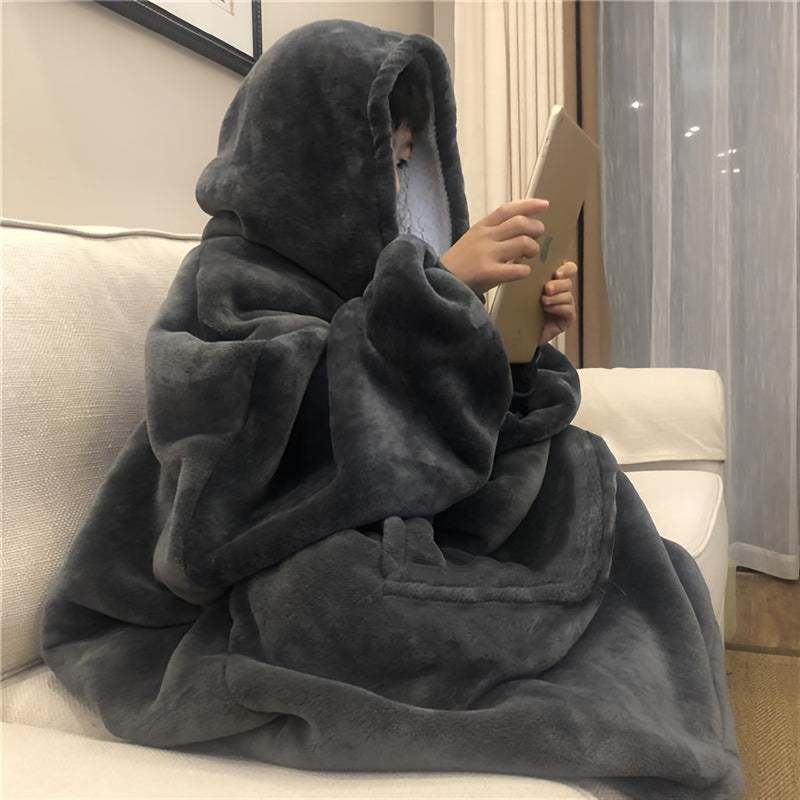 Cozy Oversized Hoodie Sweatshirt Blanket - Gives Fabulous HUGS!
