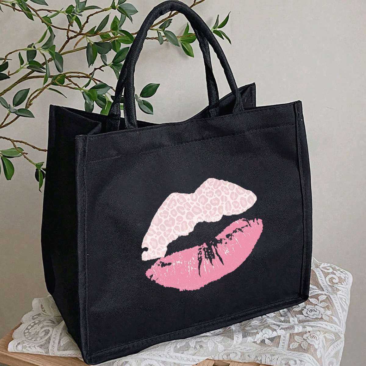 Hot Lips Tote Bag