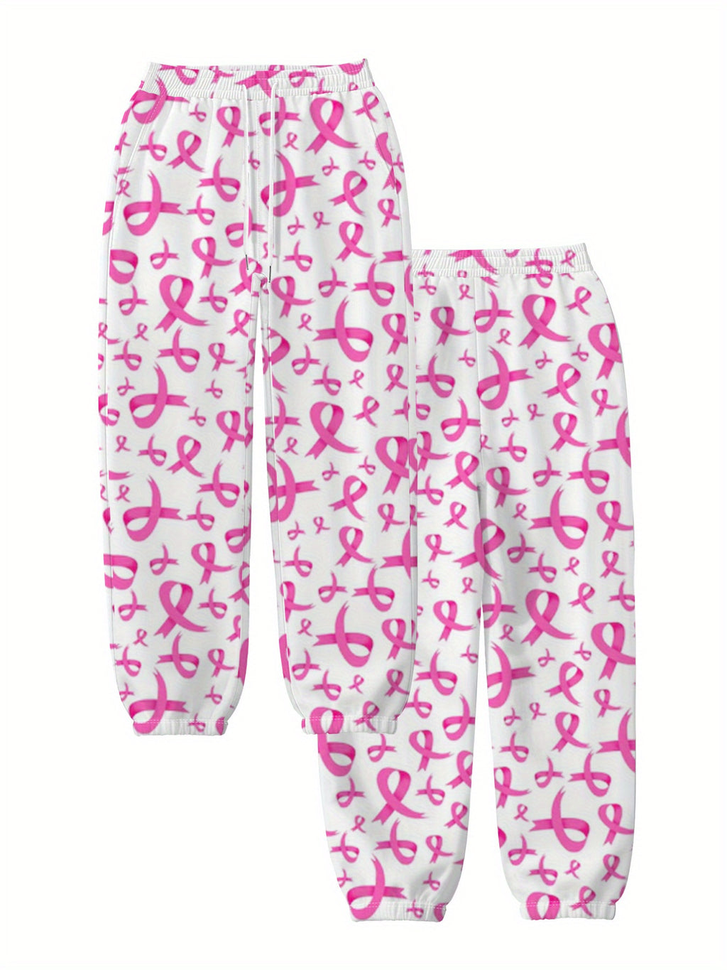 Pink Ribbon Joggers