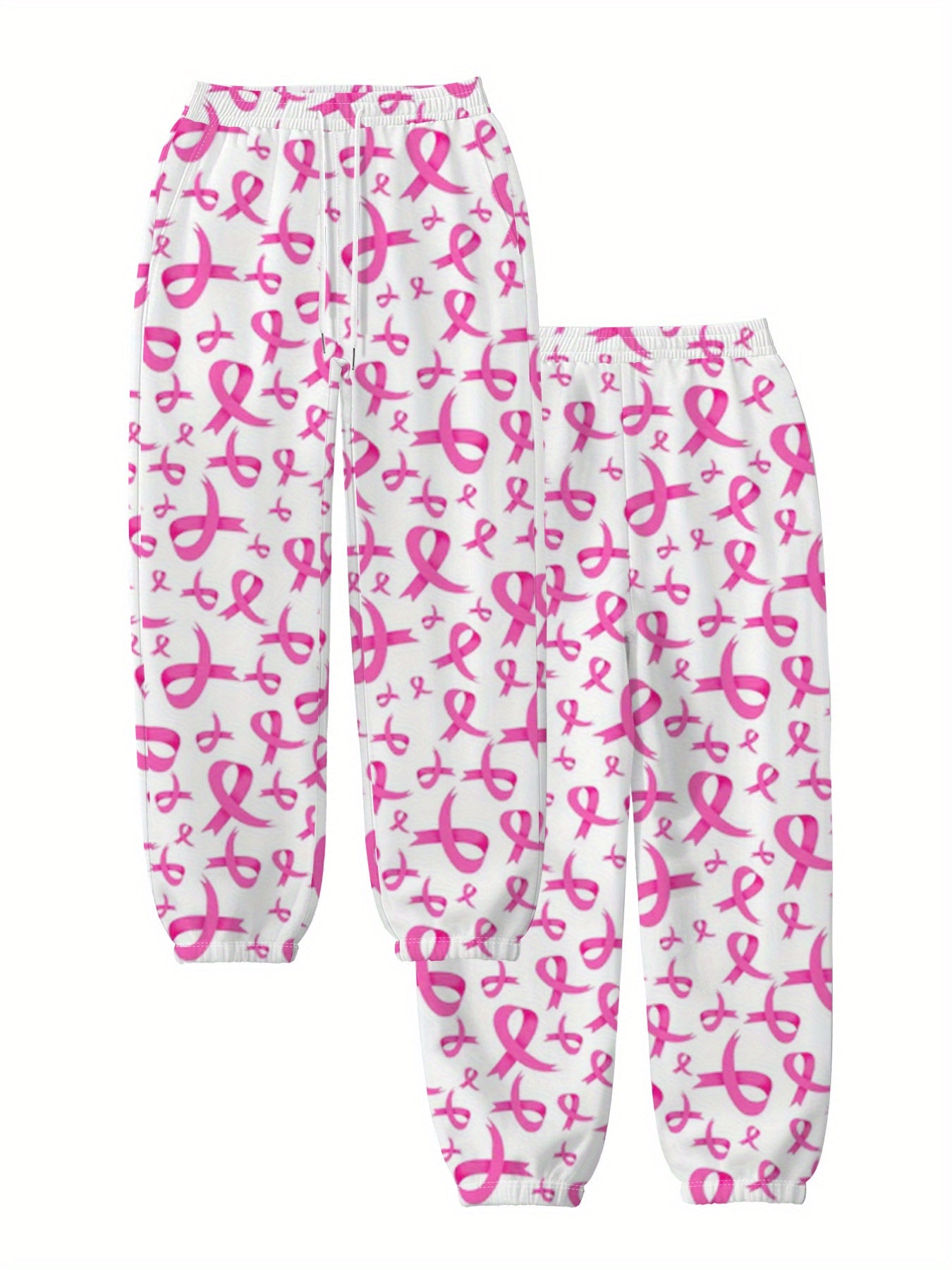 Pink Ribbon Joggers
