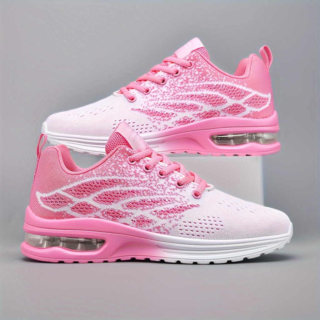 Pink and White Fancy Sneakers