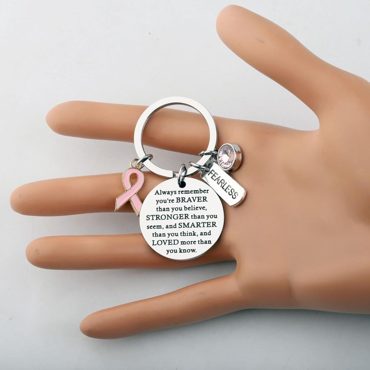 Charm-ing Inspirational Keychain