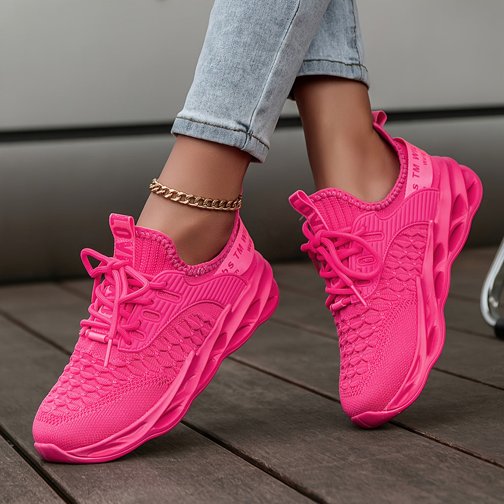 Women's Hot Pink Sneakers