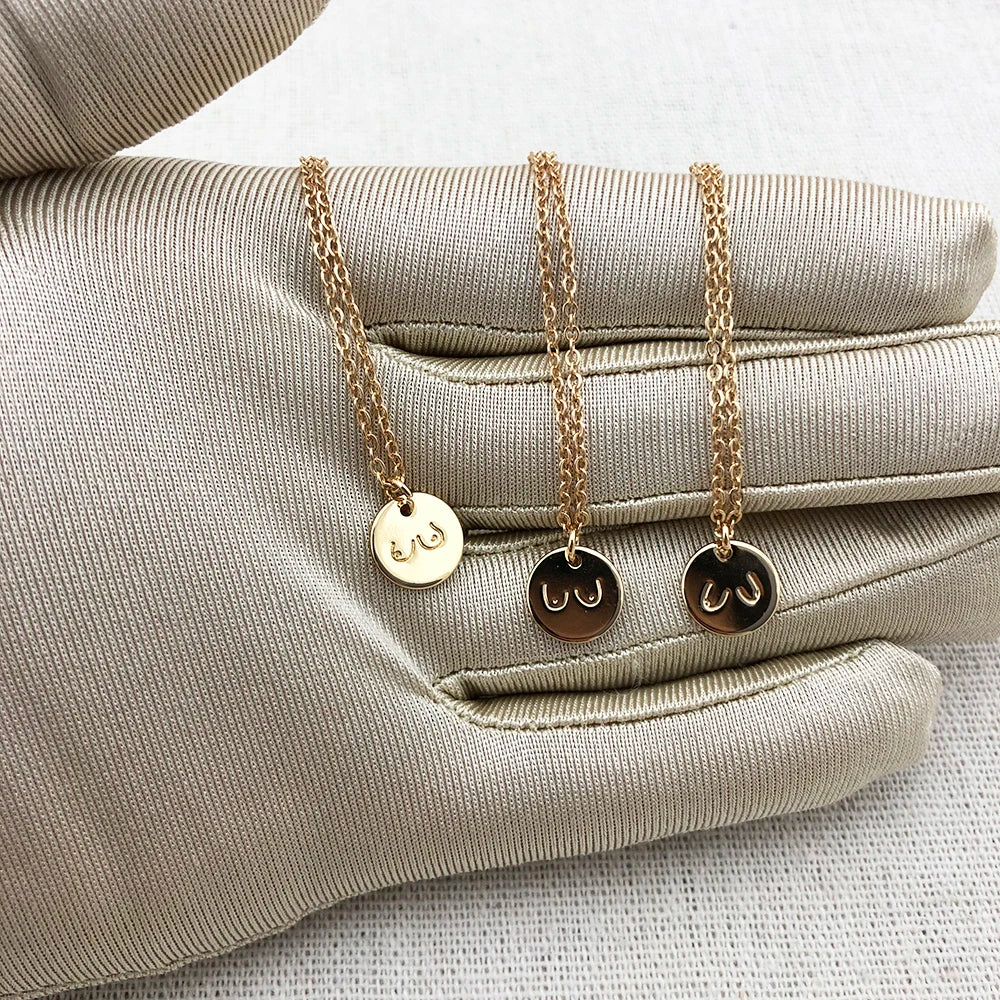 Breast Cancer Awareness Boobie Necklaces