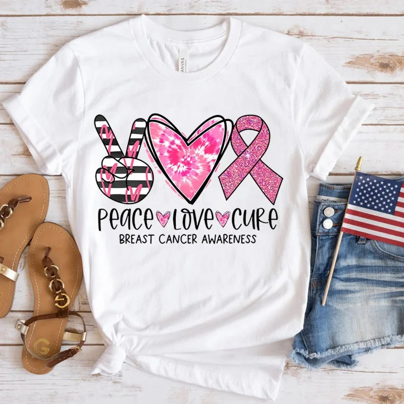 Peace Love Cure T-Shirt