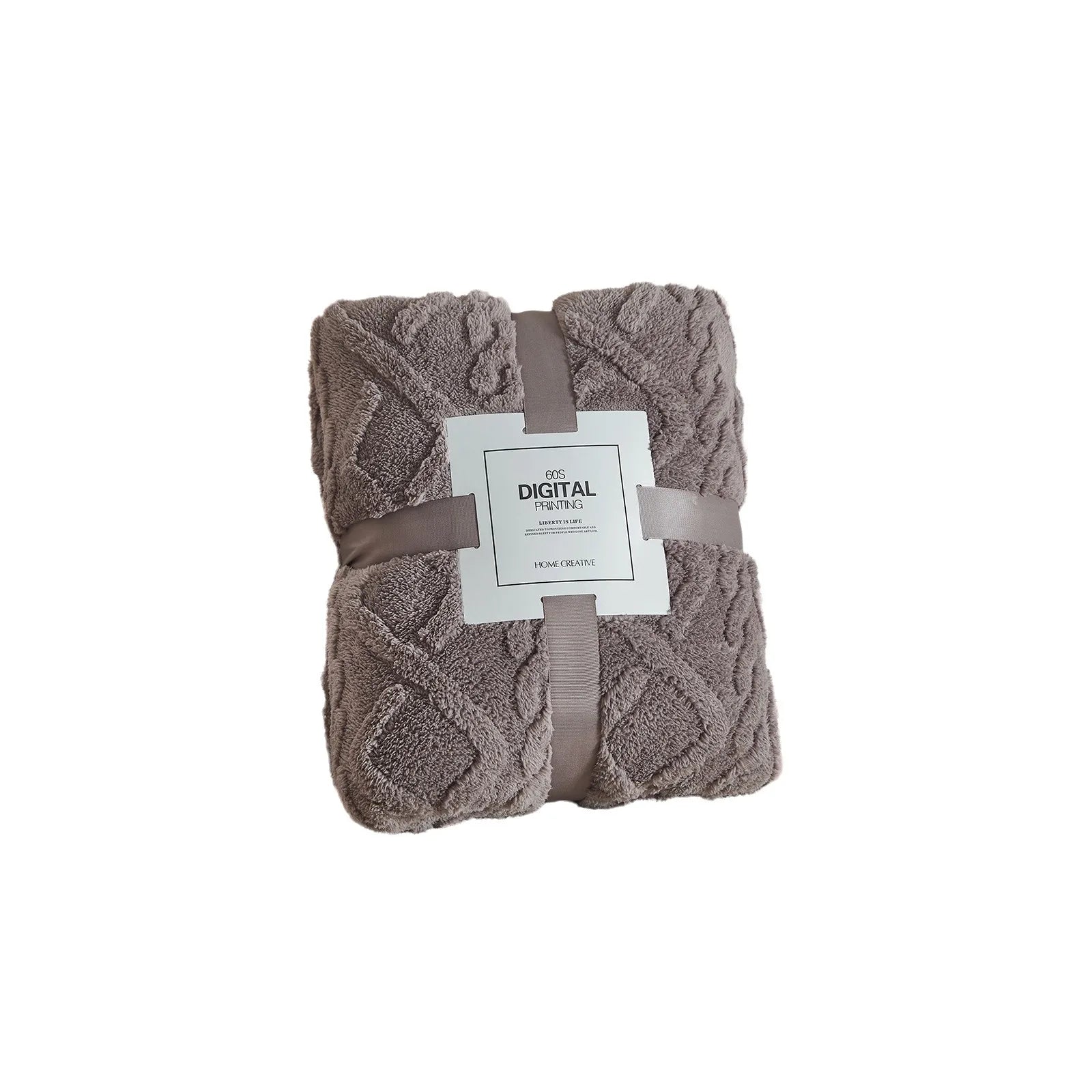 Cozy and wonderfully soft throw blanket. Warm and comfy!