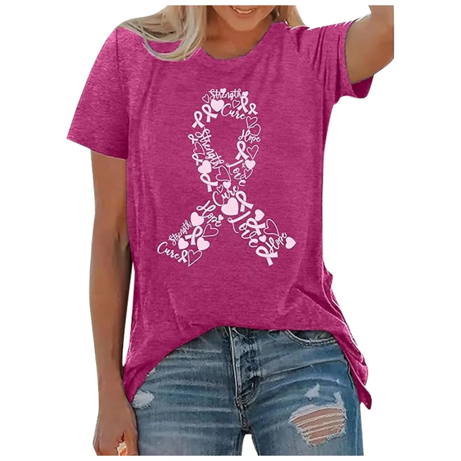 Breast Cancer Ribbon T-Shirt