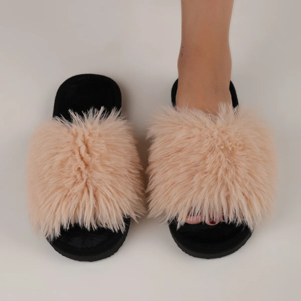 Fluffy Plush Slippers