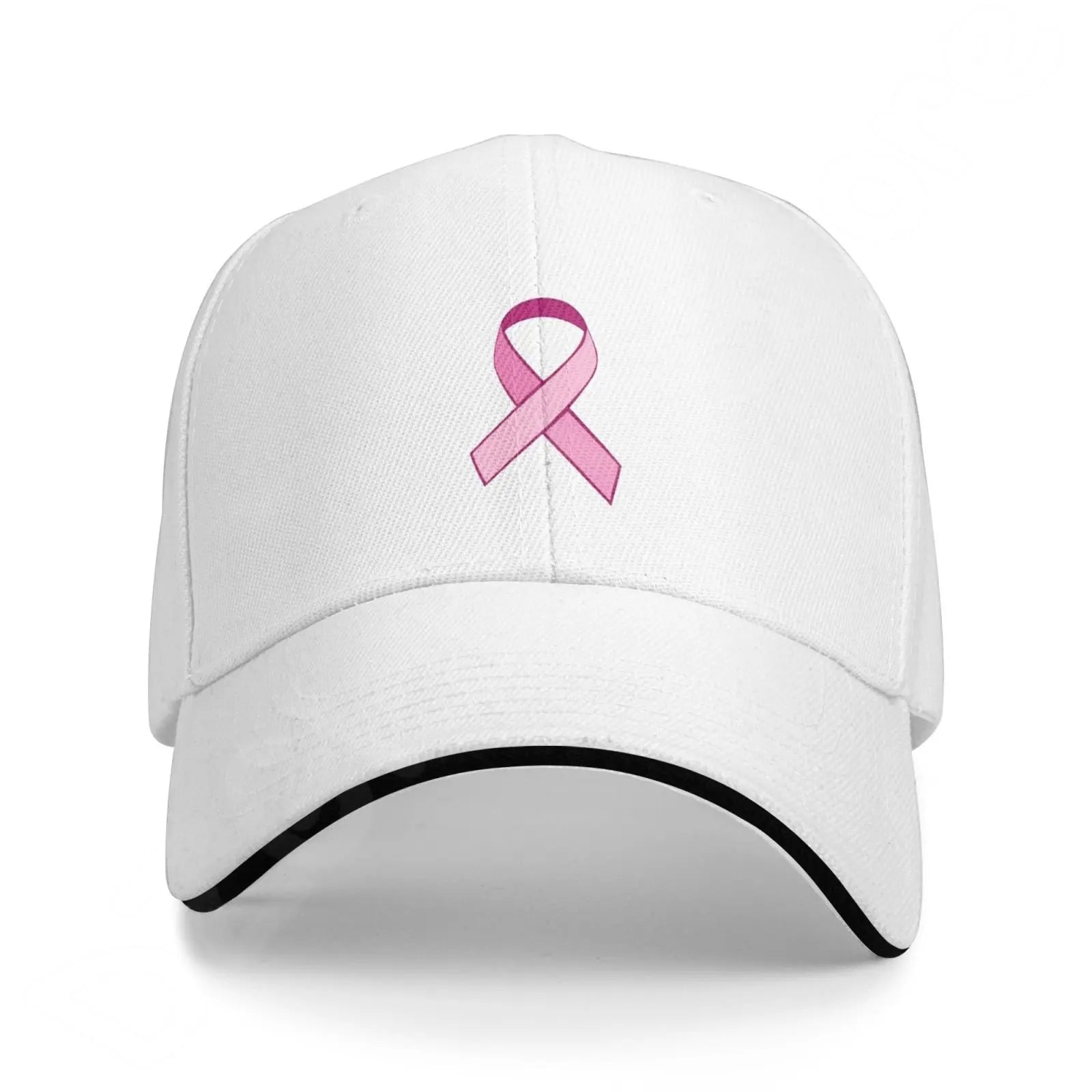 Pink Ribbon Support Breast Cancer Baseball Caps