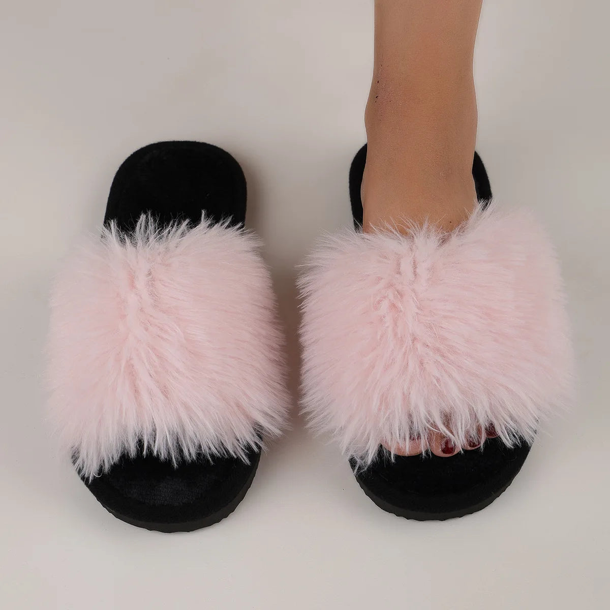 Fluffy Plush Slippers