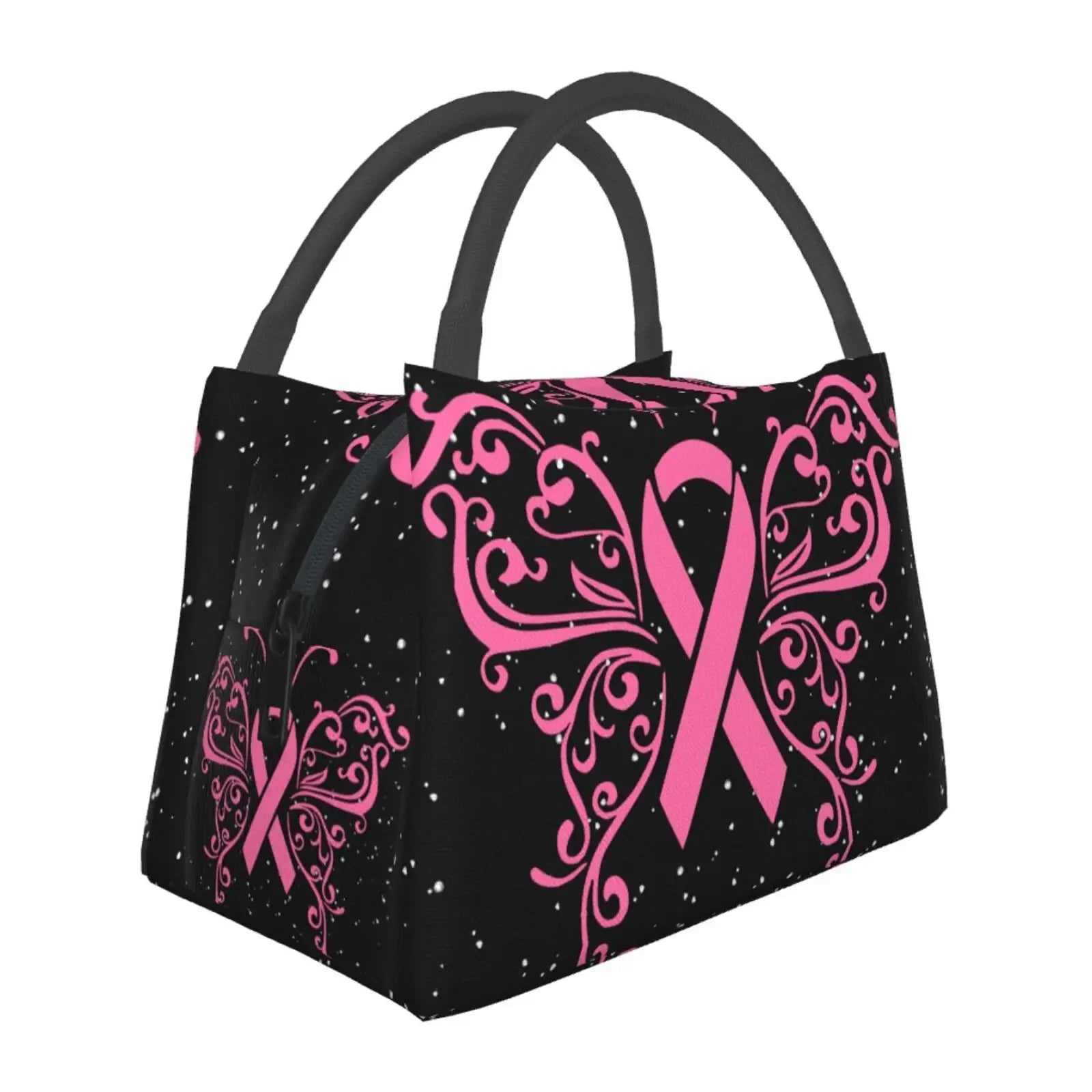 Breast Cancer Awareness Insulated Lunch Bags