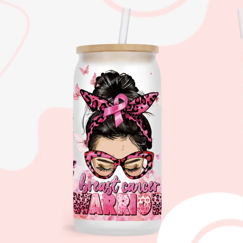 Breast Cancer Awareness Self Adhesive Stickers