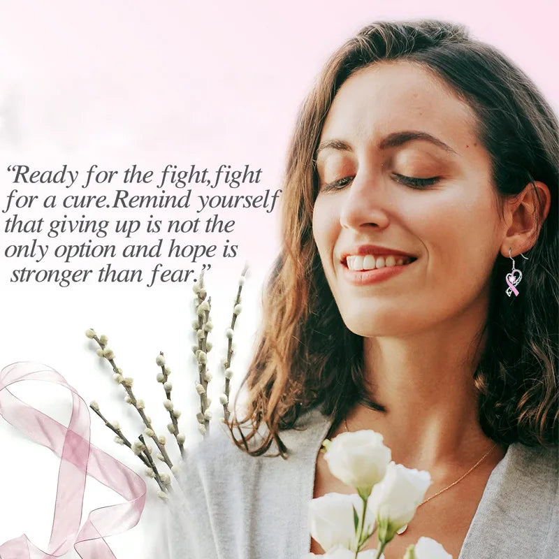 Breast Cancer Awareness Earrings