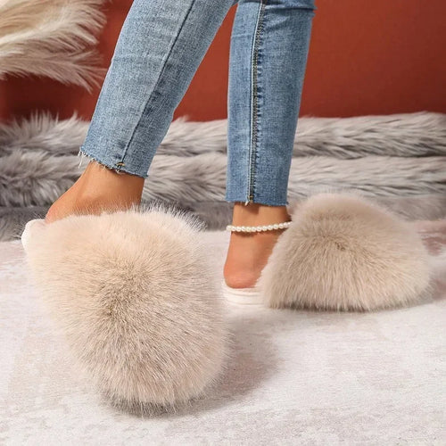 Adorable Super Fuffy Anti-slip Slippers