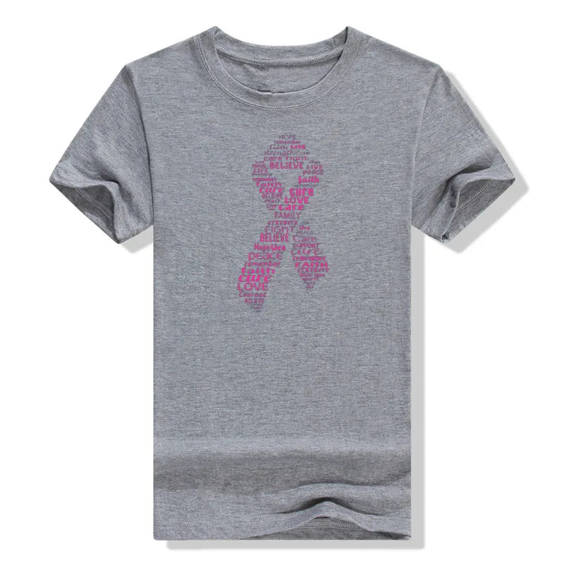 Pink Ribbon Breast Cancer Awareness T-Shirt