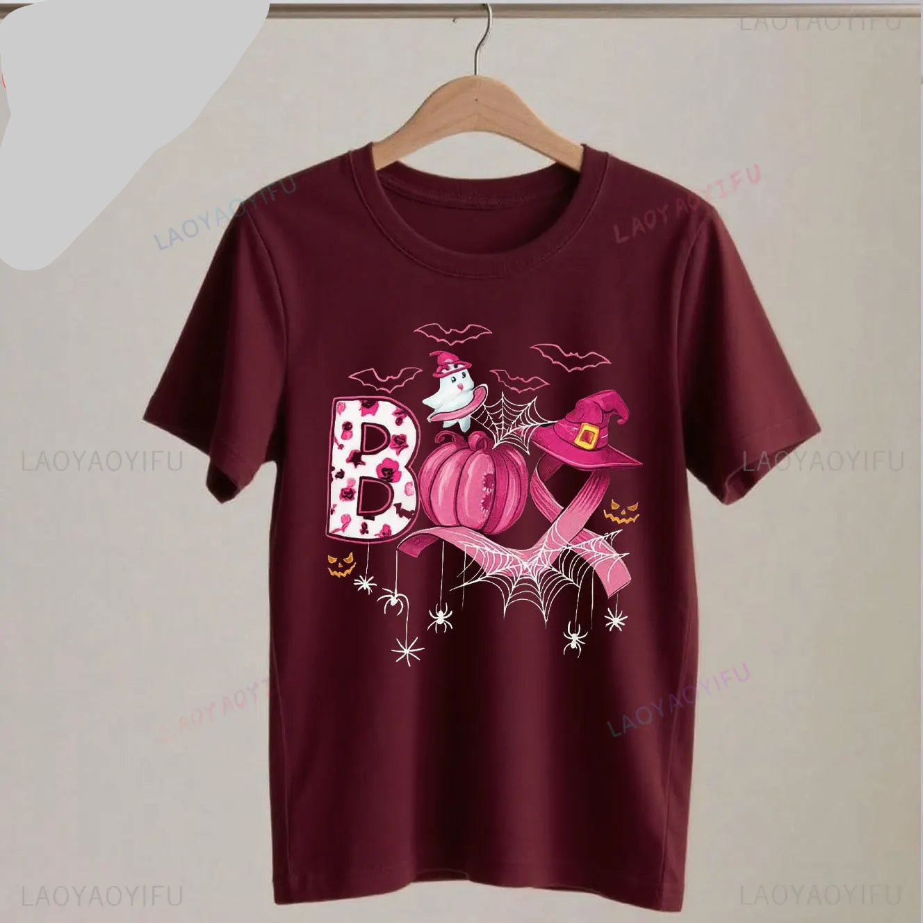 Breast Cancer Boo and Pink Pumpkin Tshirts