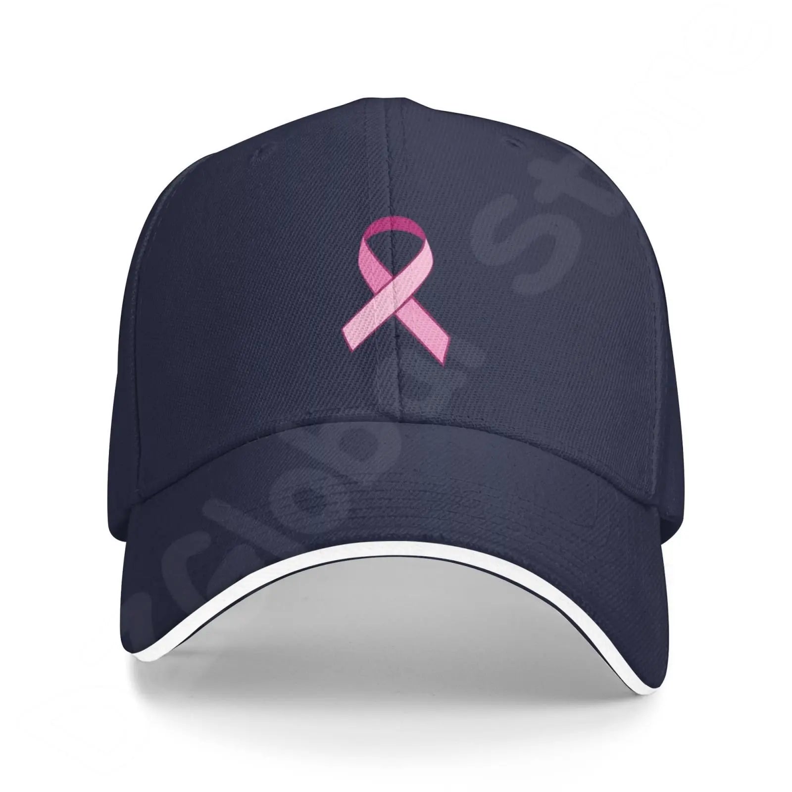 Pink Ribbon Support Breast Cancer Baseball Caps