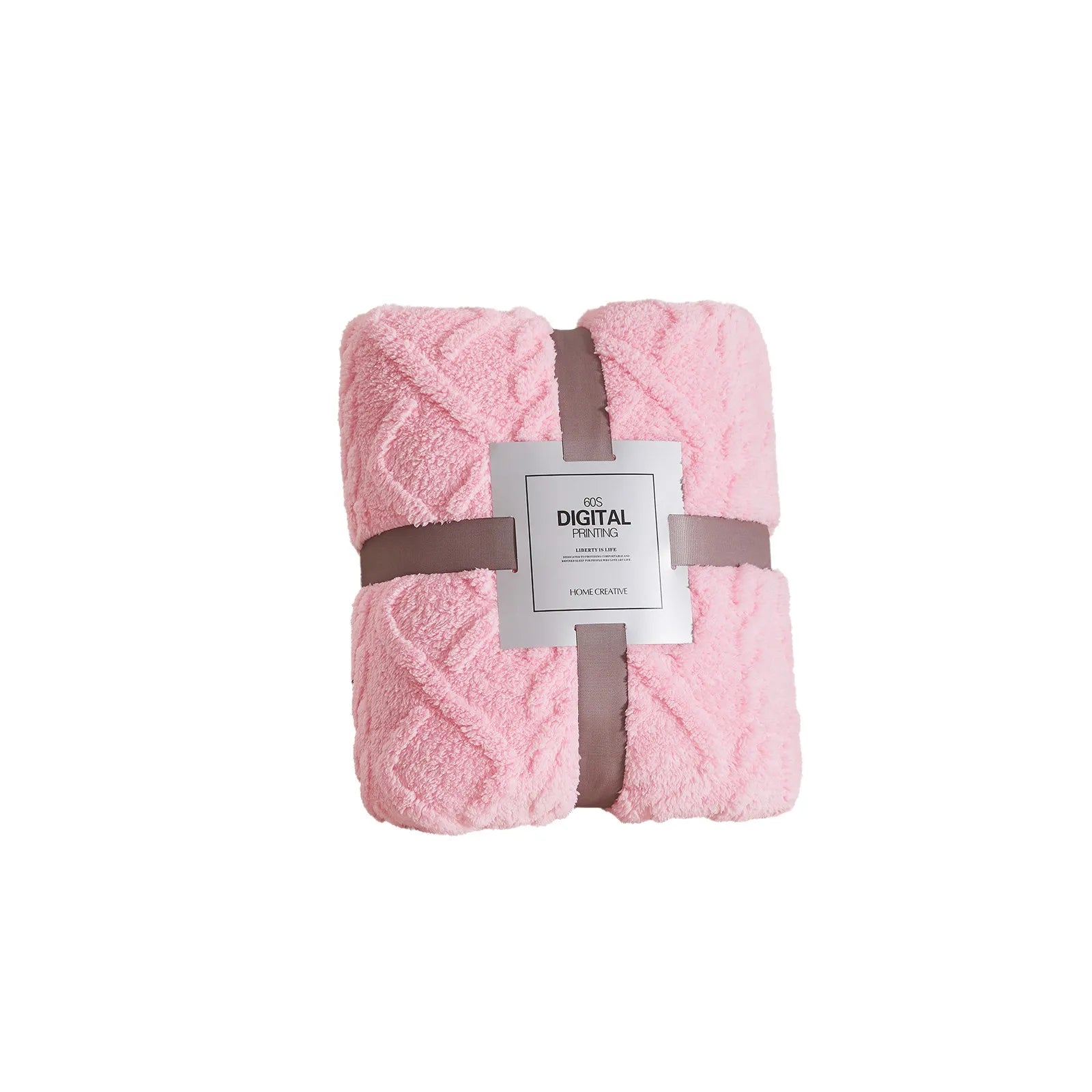 Cozy and wonderfully soft throw blanket. Warm and comfy!