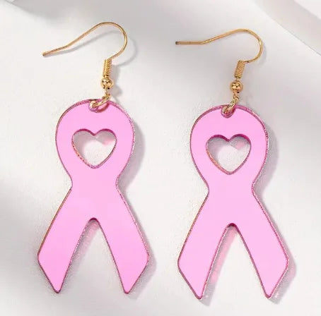 Breast Cancer Awareness Earrings