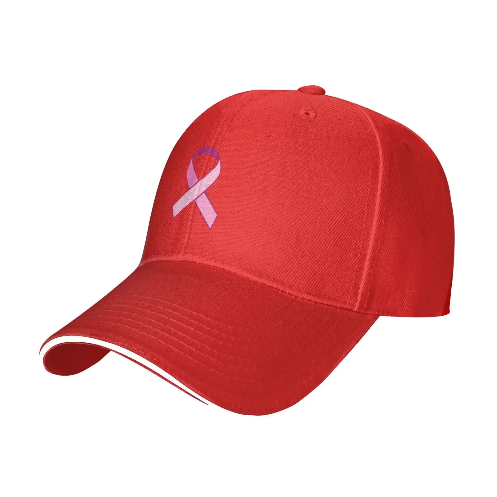Pink Ribbon Support Breast Cancer Baseball Caps
