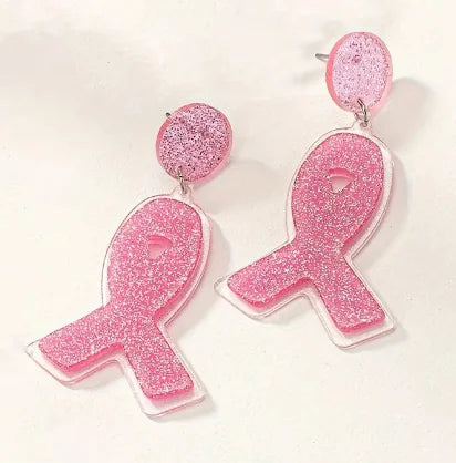 Breast Cancer Awareness Earrings
