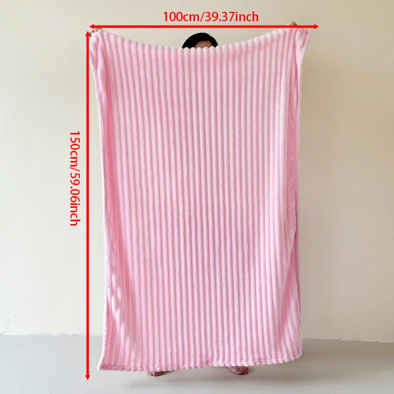 Cozy and wonderfully soft throw blanket.