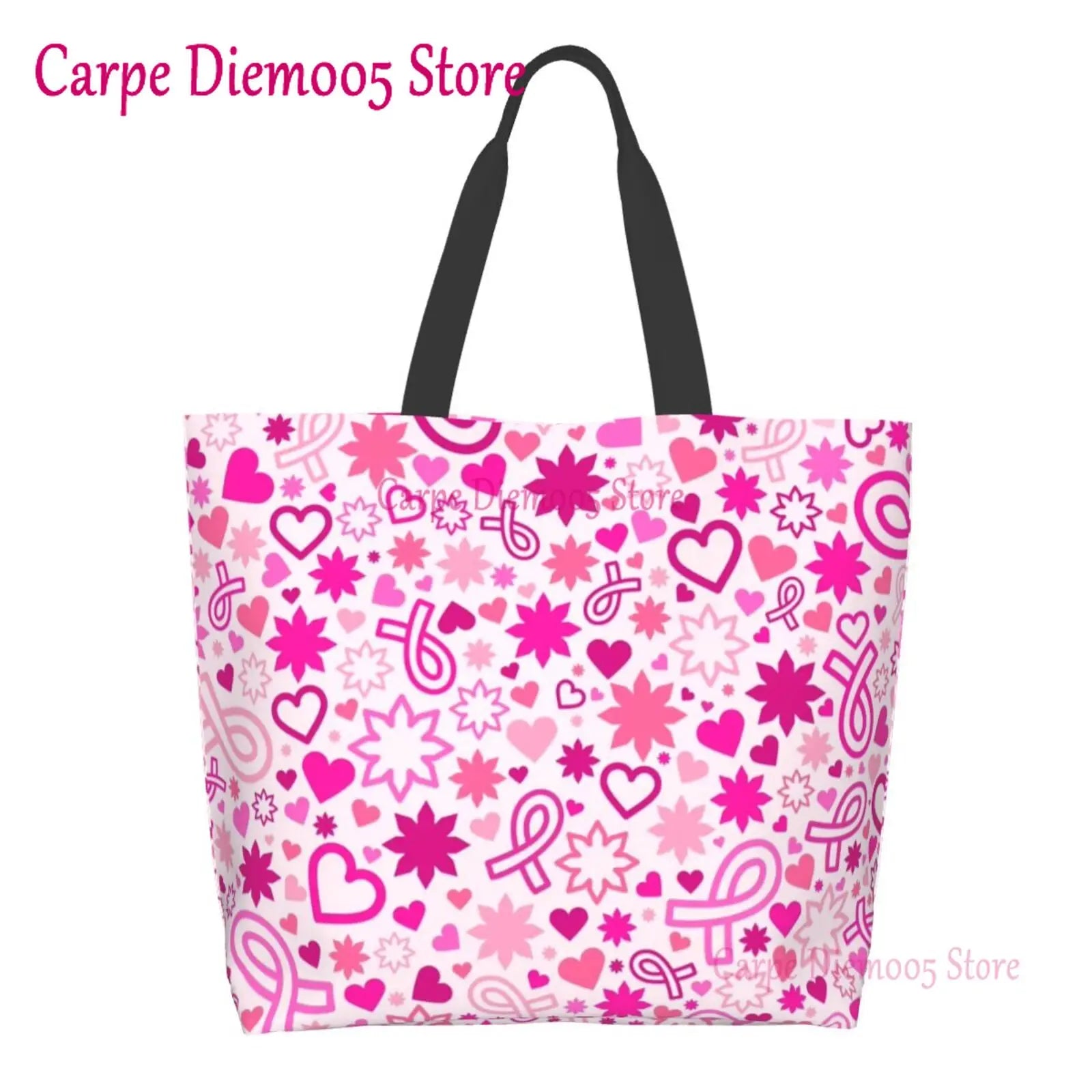 Breast Cancer Awareness Tote Bag