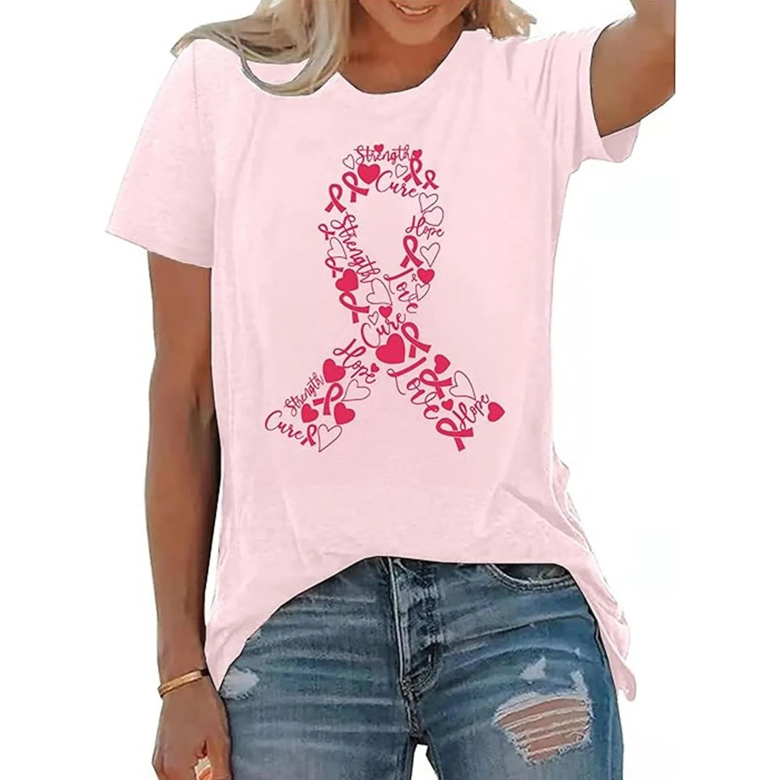 Breast Cancer Ribbon T-Shirt