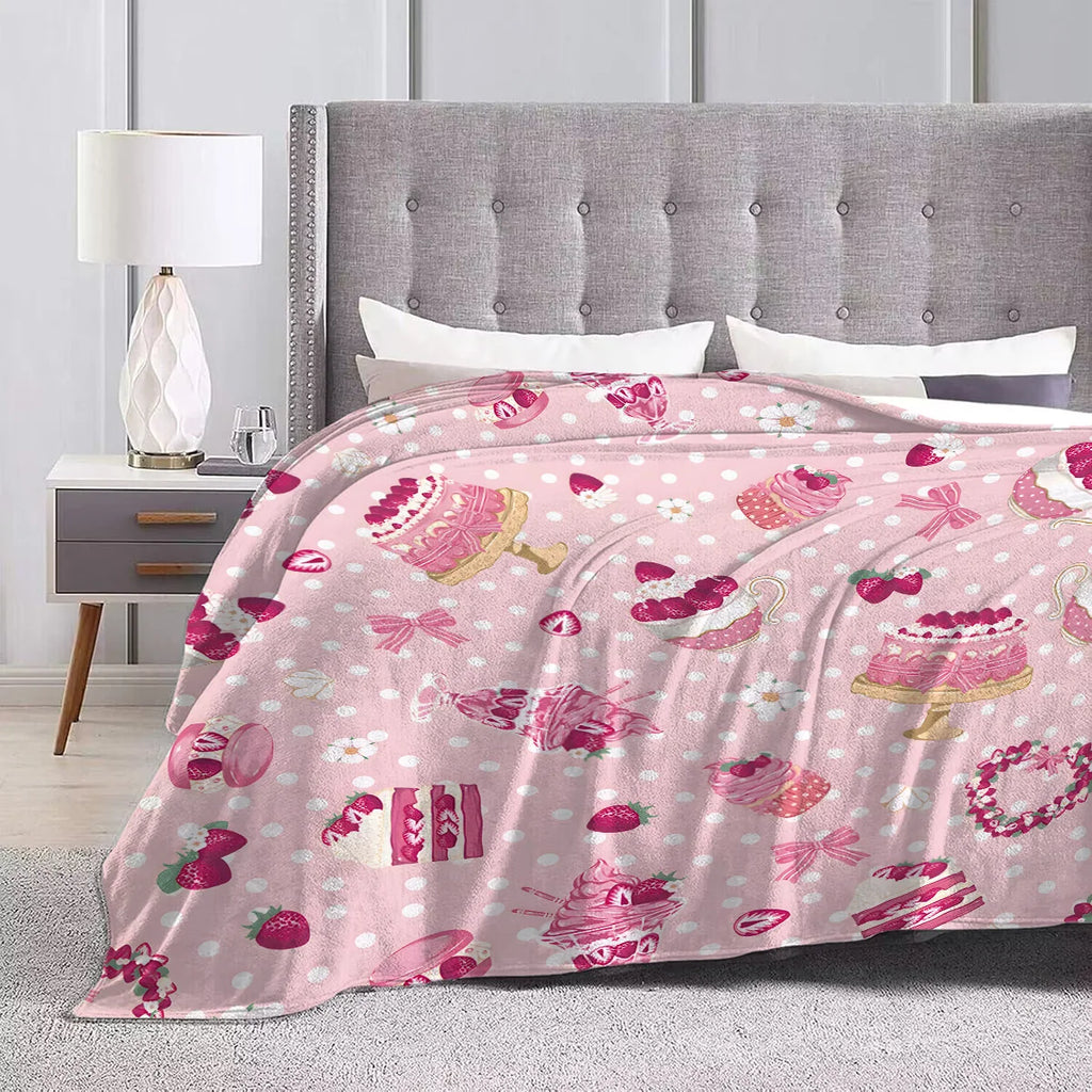 Sweet Treats Cuddly Throw Blacket
