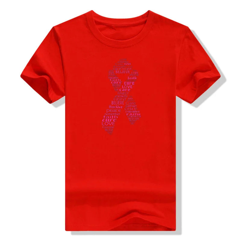 Pink Ribbon Breast Cancer Awareness T-Shirt
