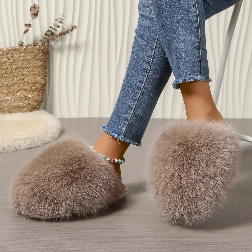 Adorable Super Fuffy Anti-slip Slippers