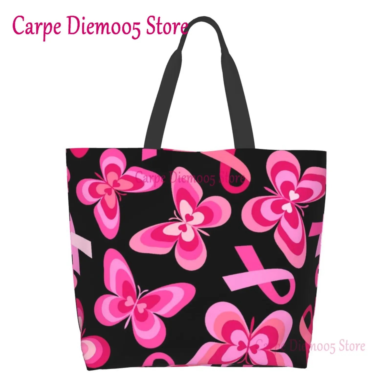 Breast Cancer Awareness Tote Bag