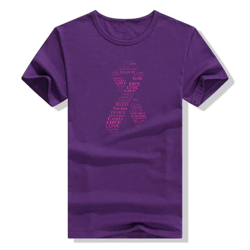 Pink Ribbon Breast Cancer Awareness T-Shirt