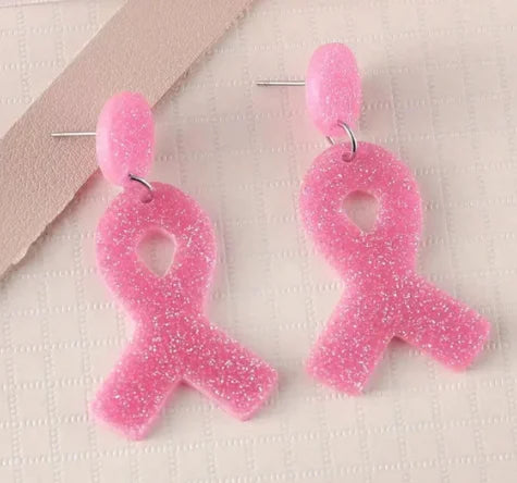Breast Cancer Awareness Earrings